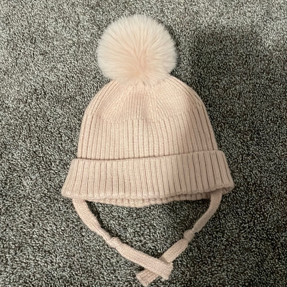 Zara knit baby hat